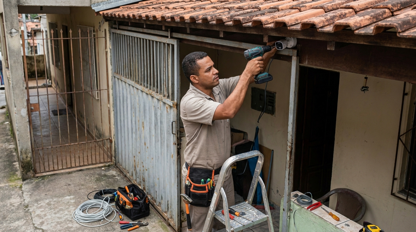 Instalacao de cameras de seguranca em Porto Alegre‑RS