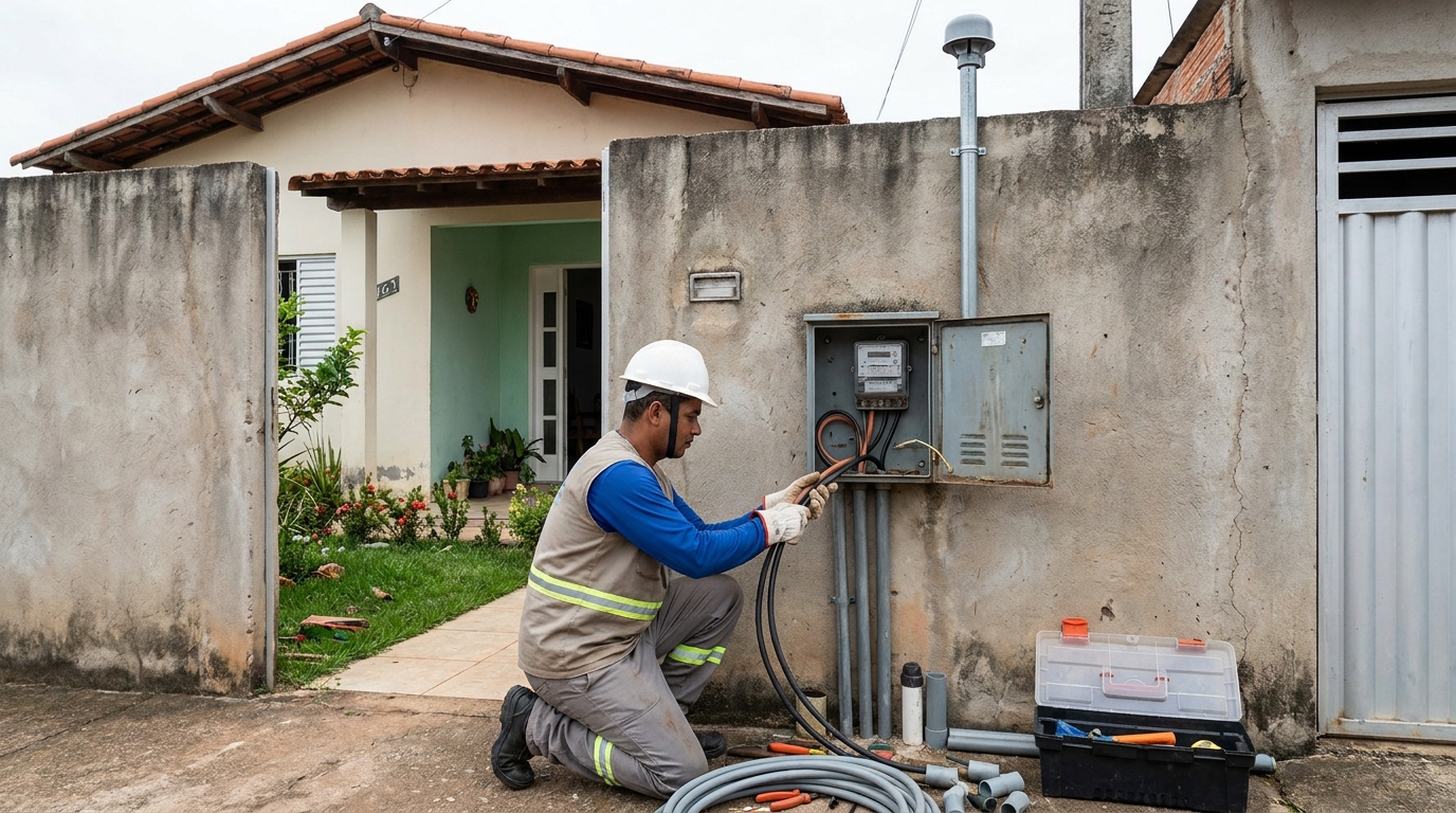 Instalacao de padrao de energia em Porto Alegre‑RS